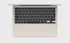 APPLE Laptop MacBook Air (2024) / M3 8C/10G, 8GB, 512GB, 15.3", 2880x1864, macOS, starlight, IT tipkovnica